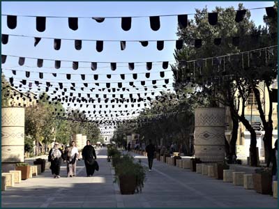 Shiraz, Fußgängerstraße